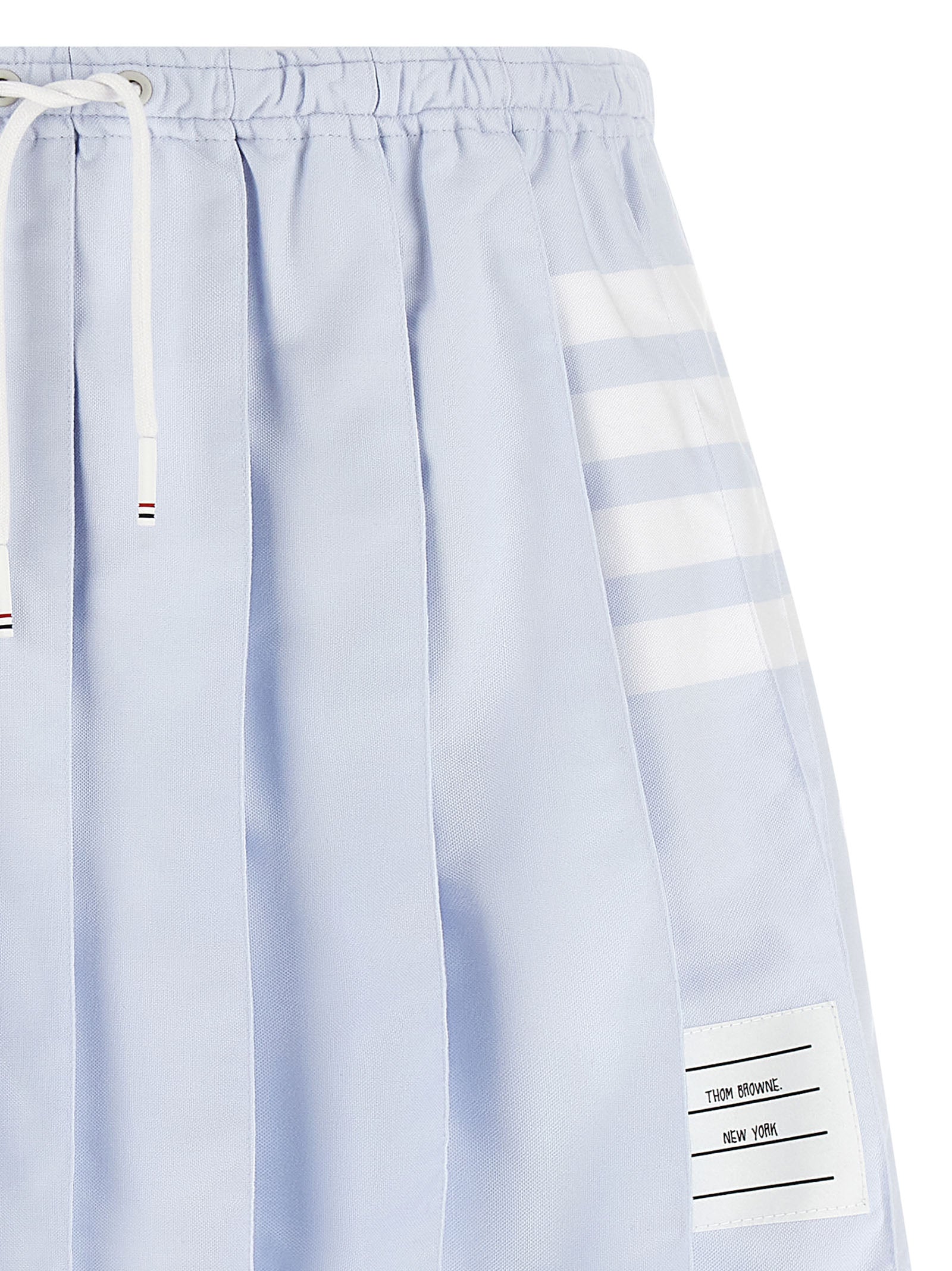 Thom Browne Blauer Baumwoll-Maxirock