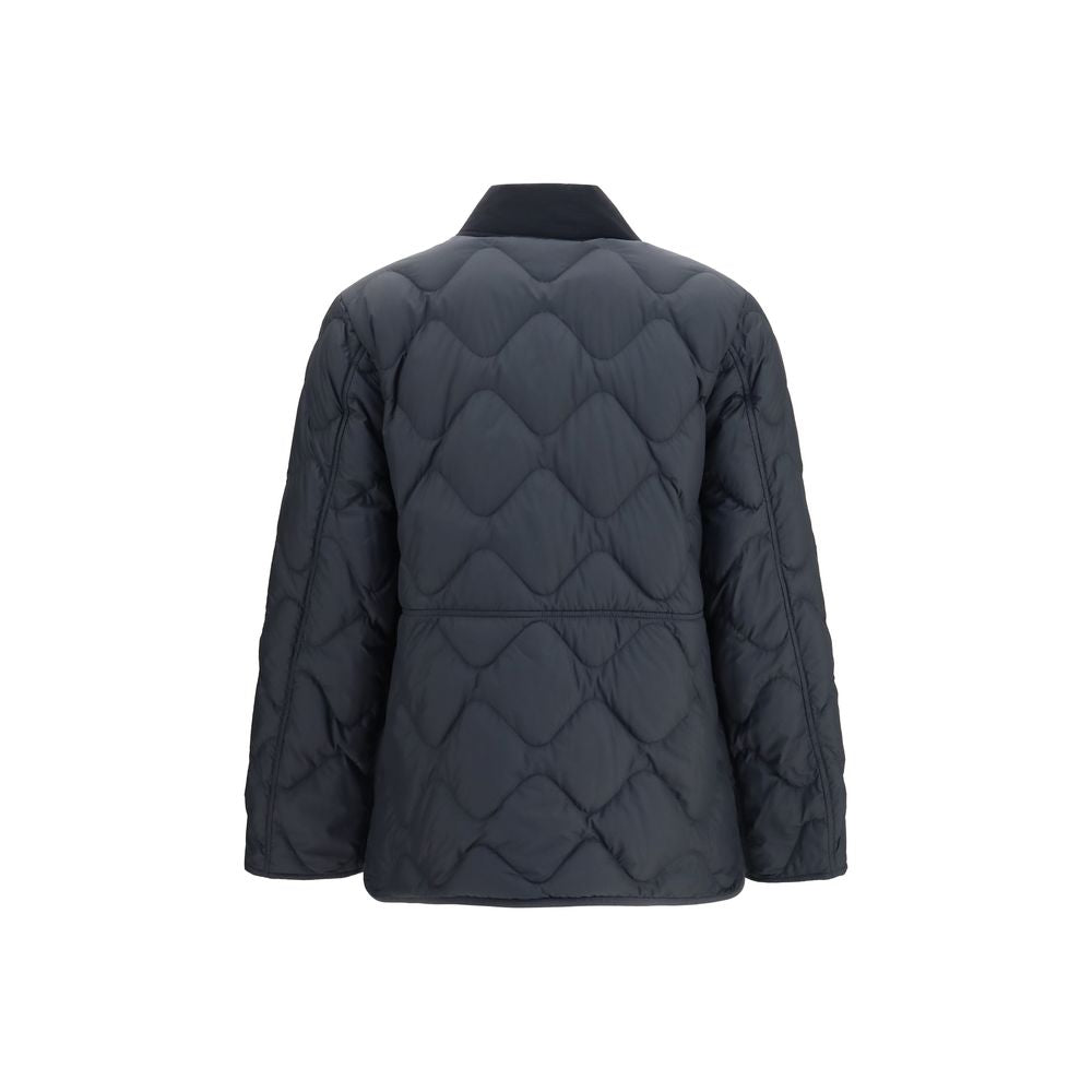 Woolrich Graue Shell-Jacke aus Polyester
