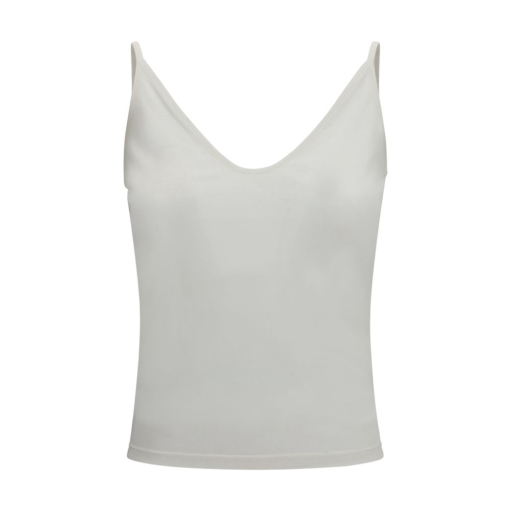 Tom Ford Weiße Seiden-Tanktops