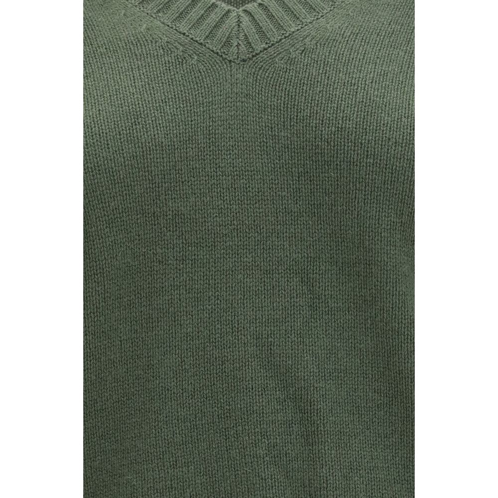 Allude Zweifarbiger Kaschmirpullover