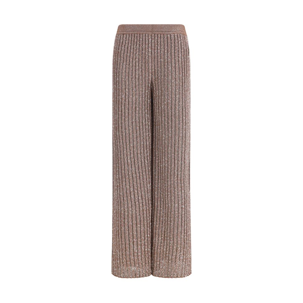 Missoni Braune Viskose-Freizeithose