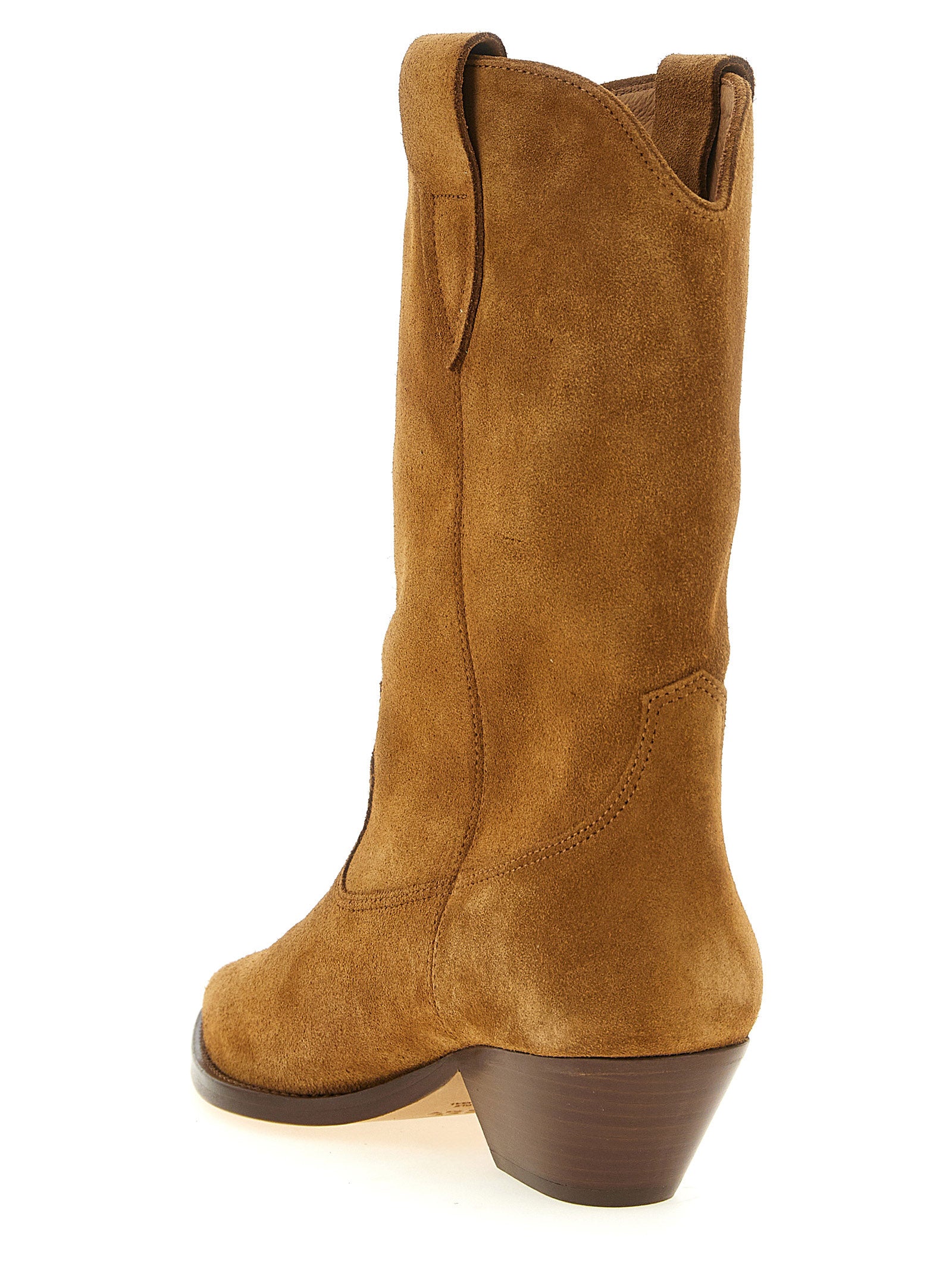 Isabel Marant Braune Chelsea Boots aus Rindsleder