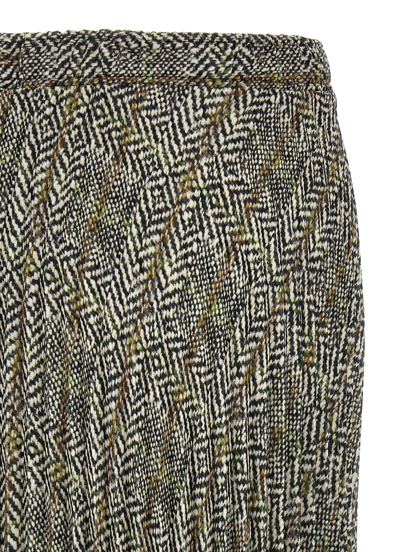 Ermanno Scervino Mehrfarbiger Polyester-Maxirock