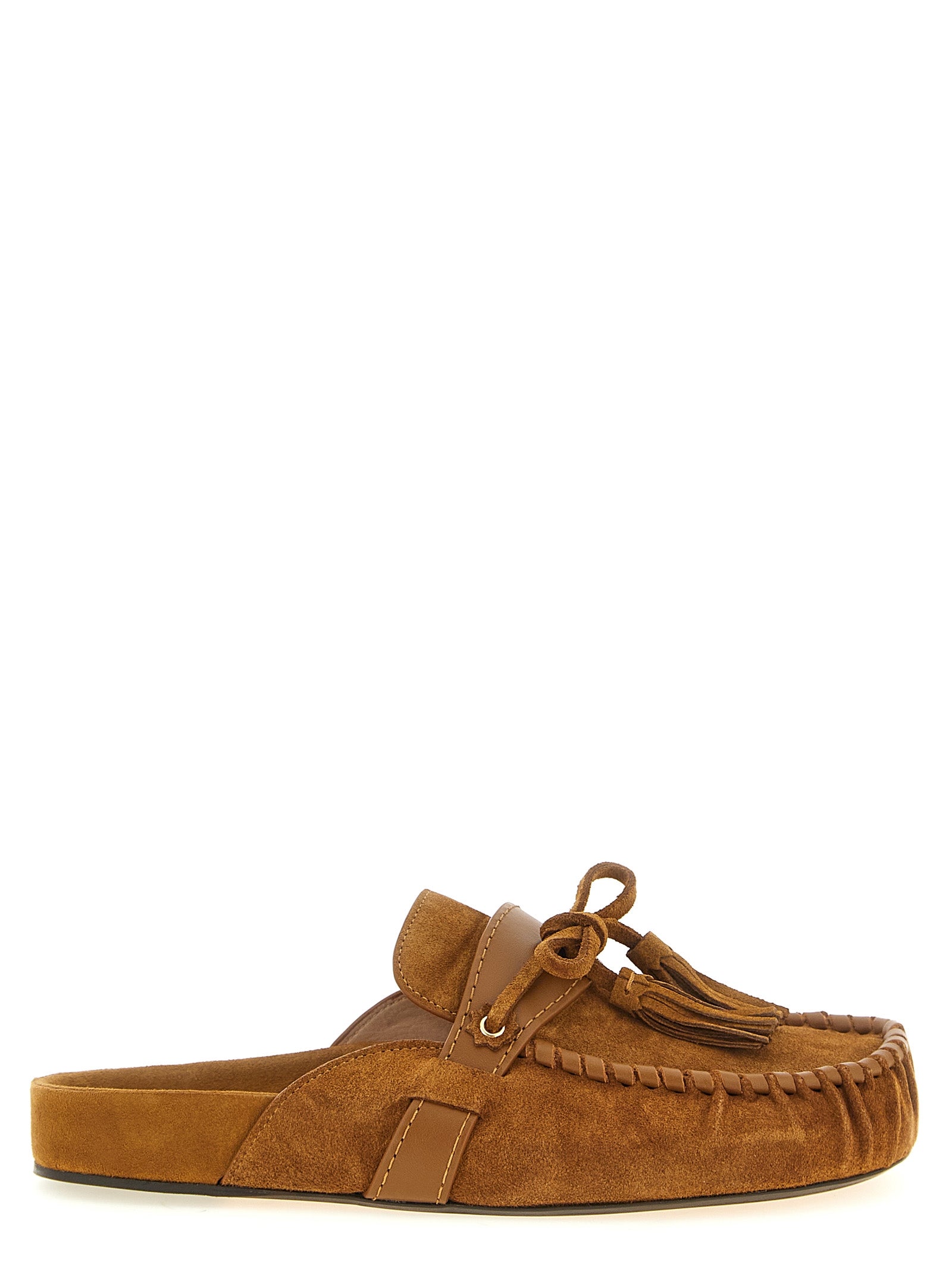 Isabel Marant Braune Loafer aus Rindsleder zum Hineinschlüpfen