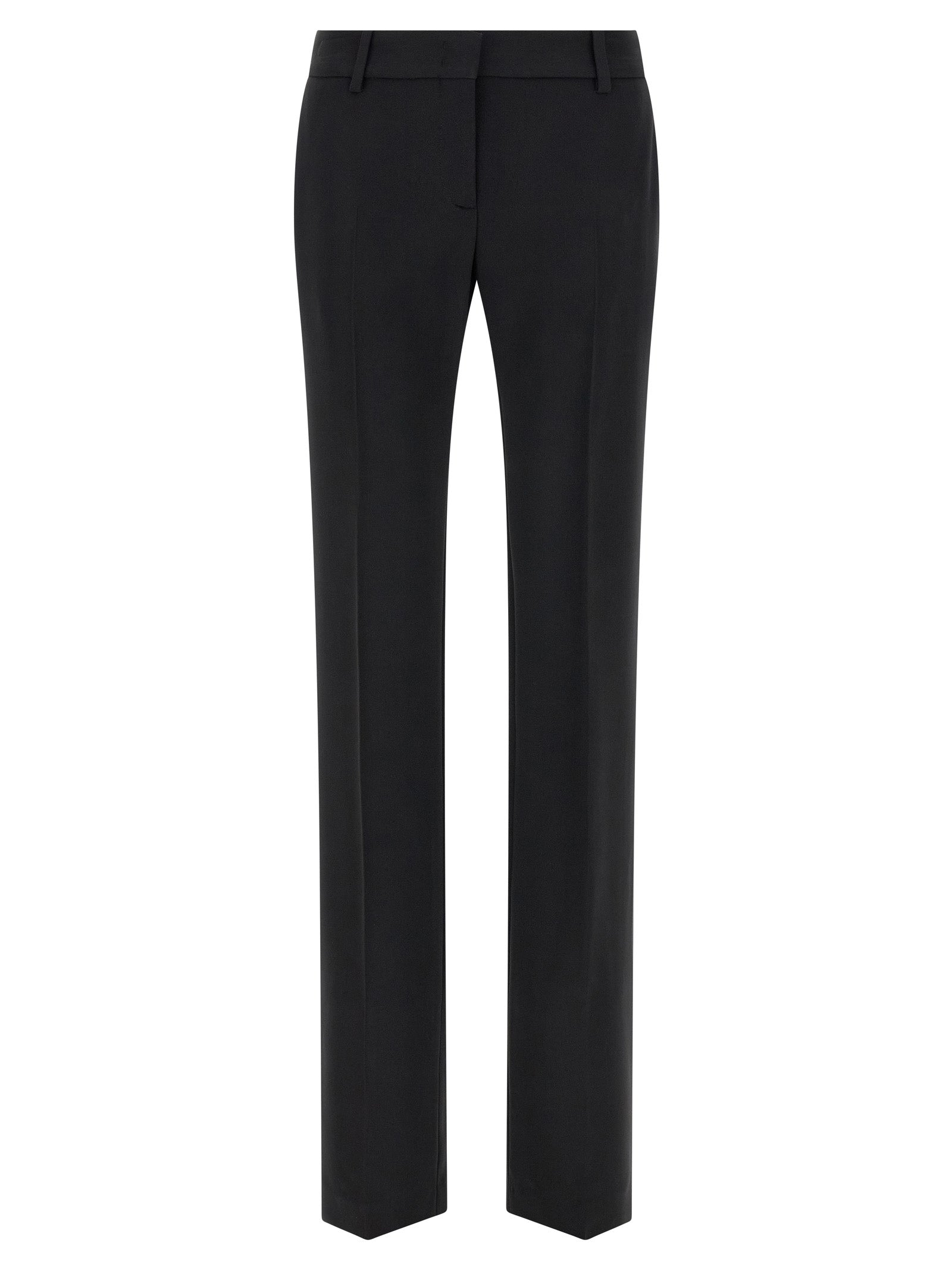 Ermanno Scervino Schwarze Viskose-Anzughose