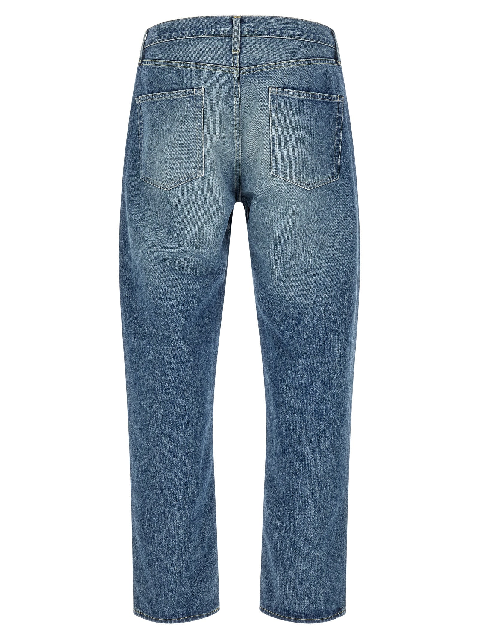 SSSTEIN Blaue Jeans aus Baumwolle, Tapered Fit