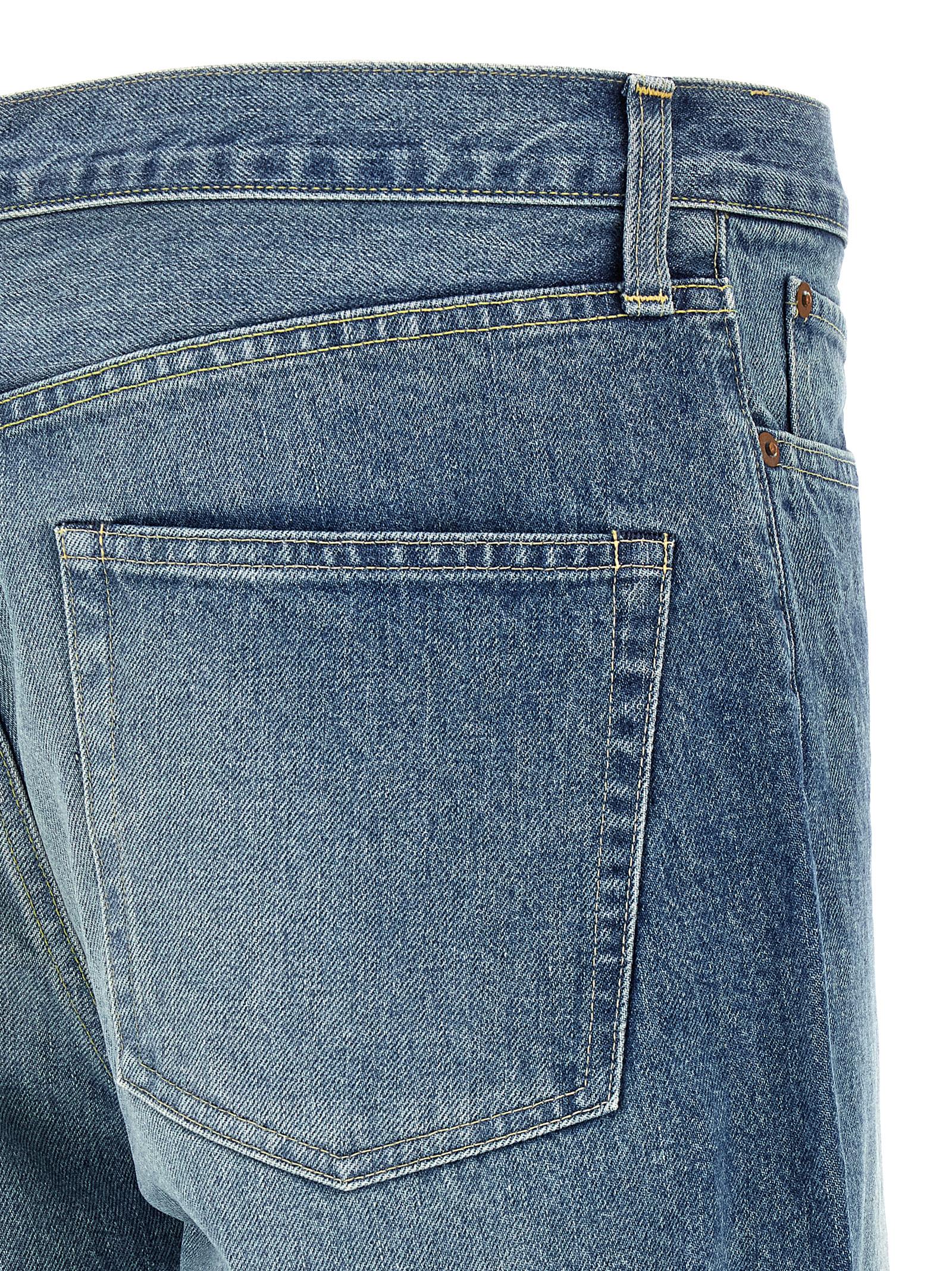 SSSTEIN Blaue Jeans aus Baumwolle, Tapered Fit