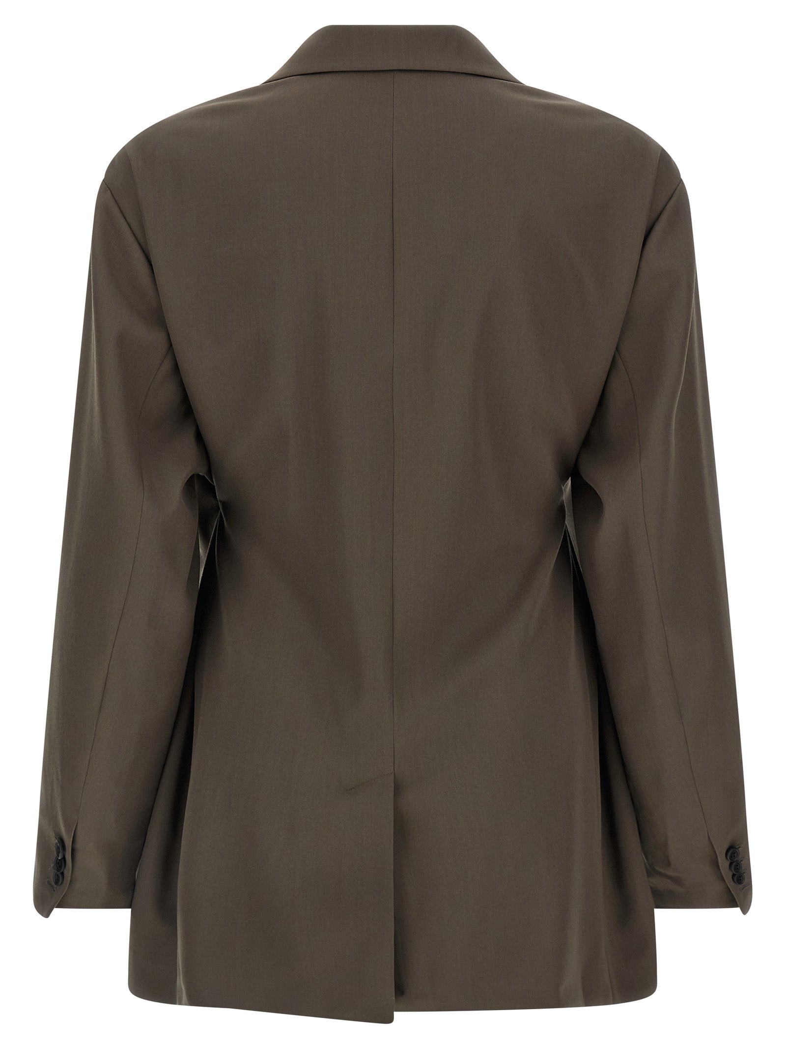 SSSTEIN Brauner Wollblazer