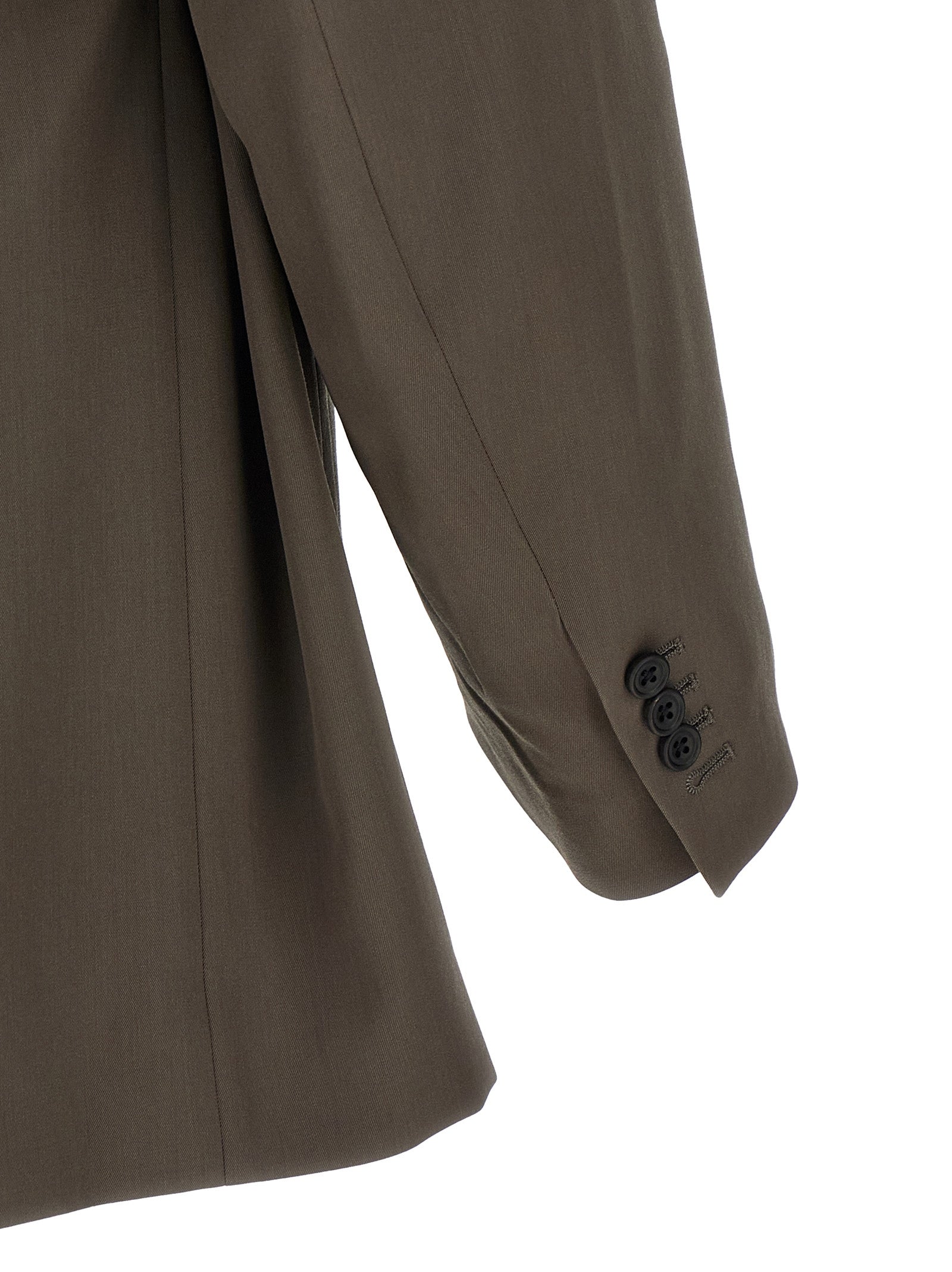 SSSTEIN Brauner Wollblazer