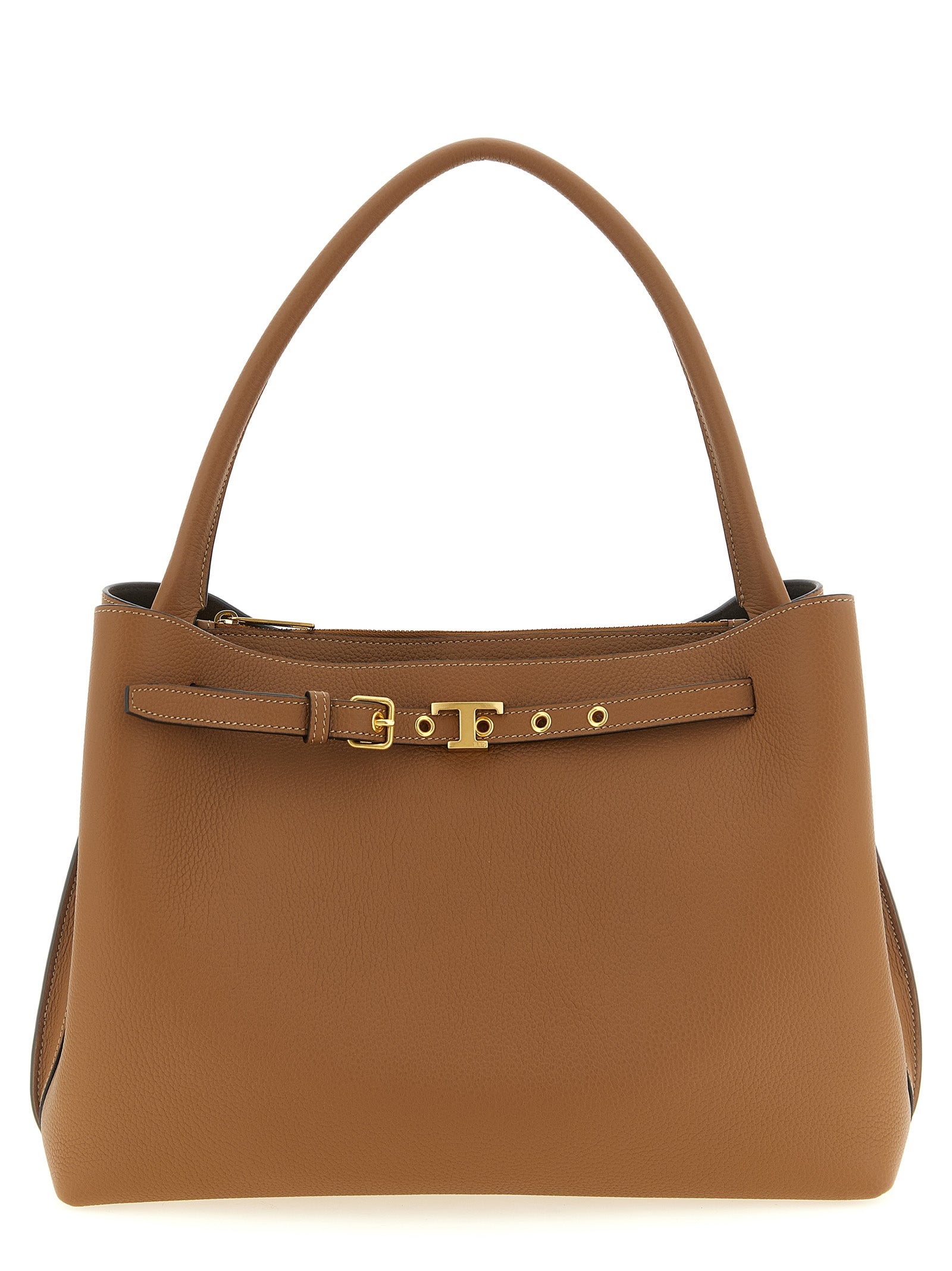 Tod's Braune Kalbsleder-Handtasche