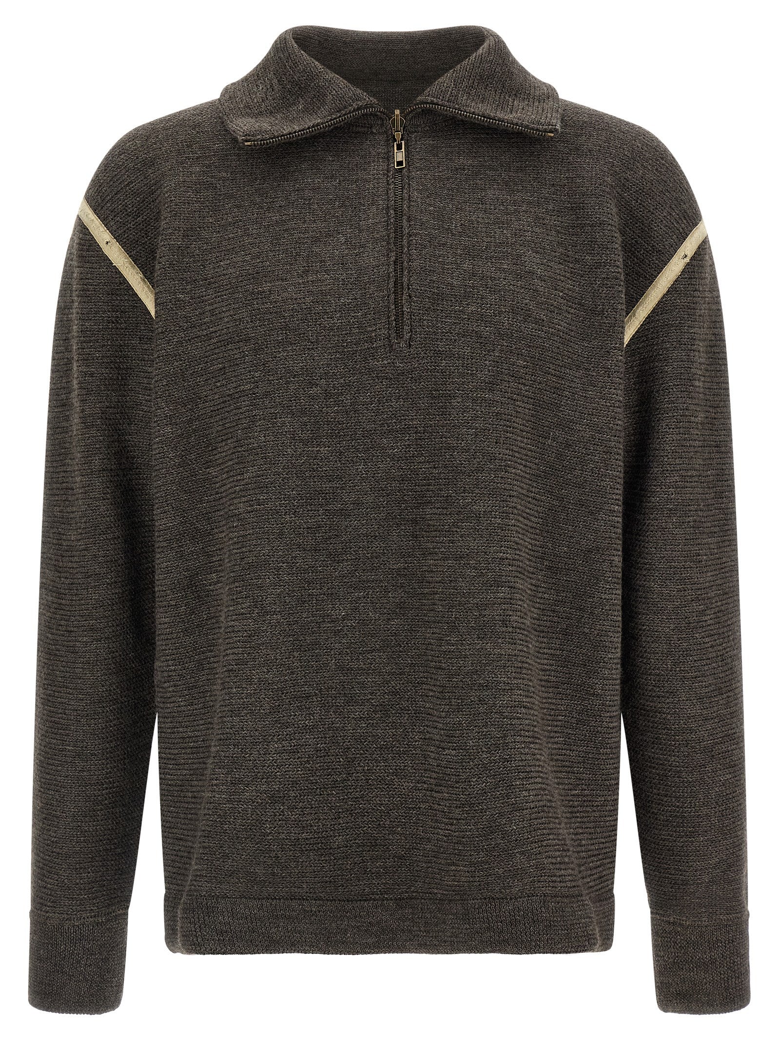 Maison Margiela Grauer Wollcardigan