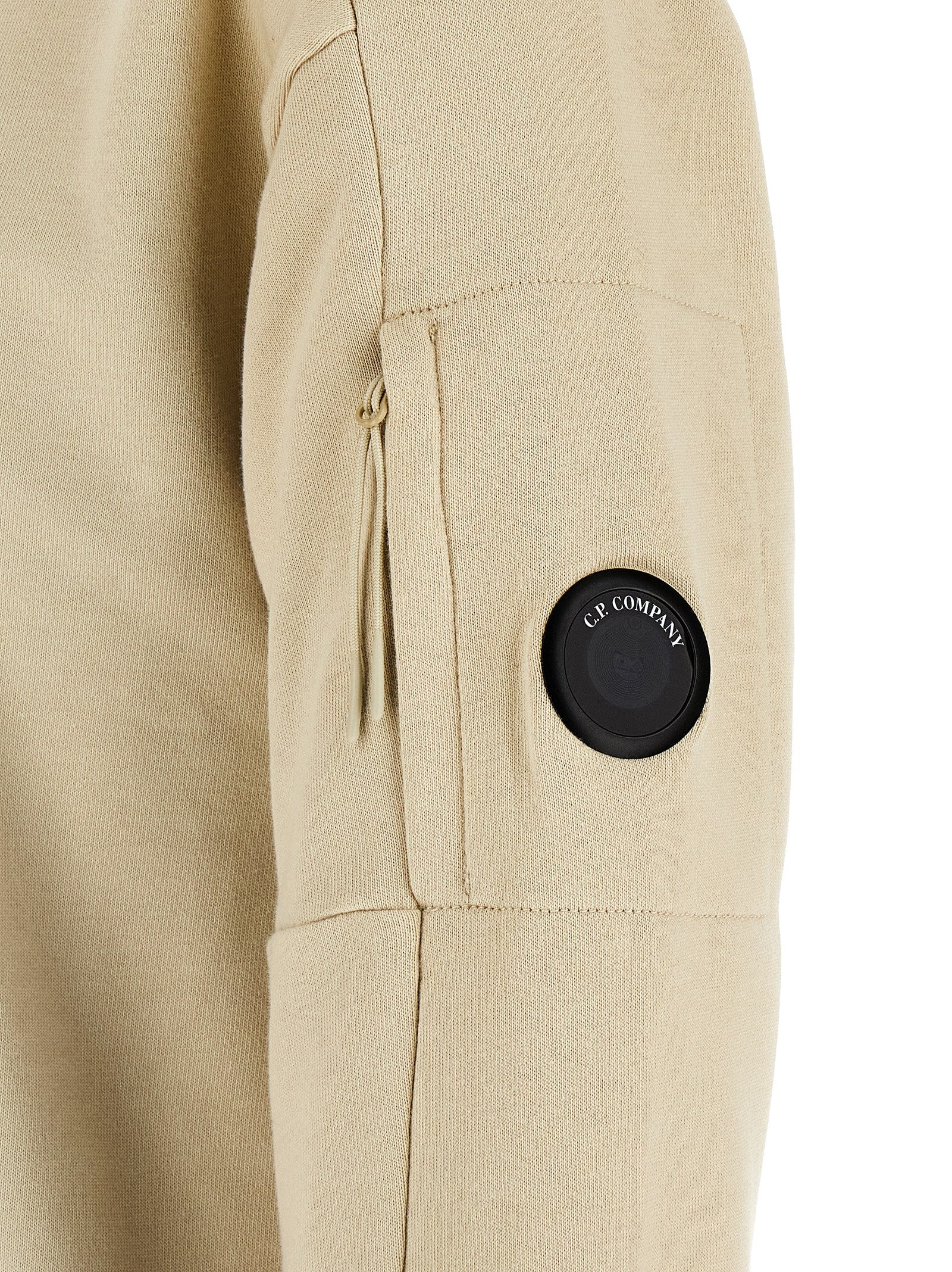 C.P. Company Beige Baumwoll-Sweatshirt