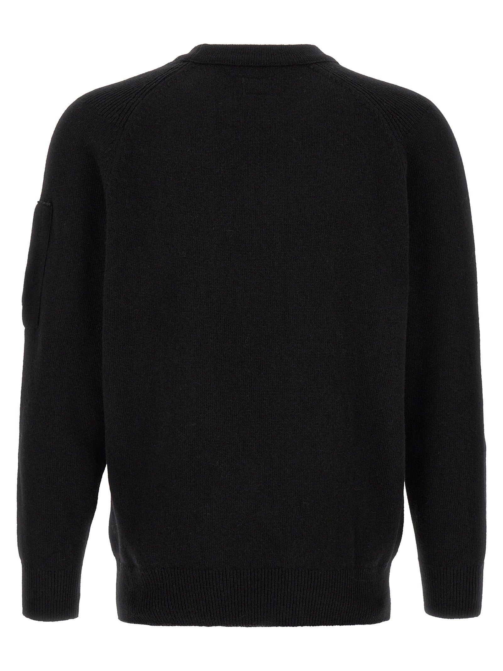 C.P. Company Schwarzer Wollcardigan