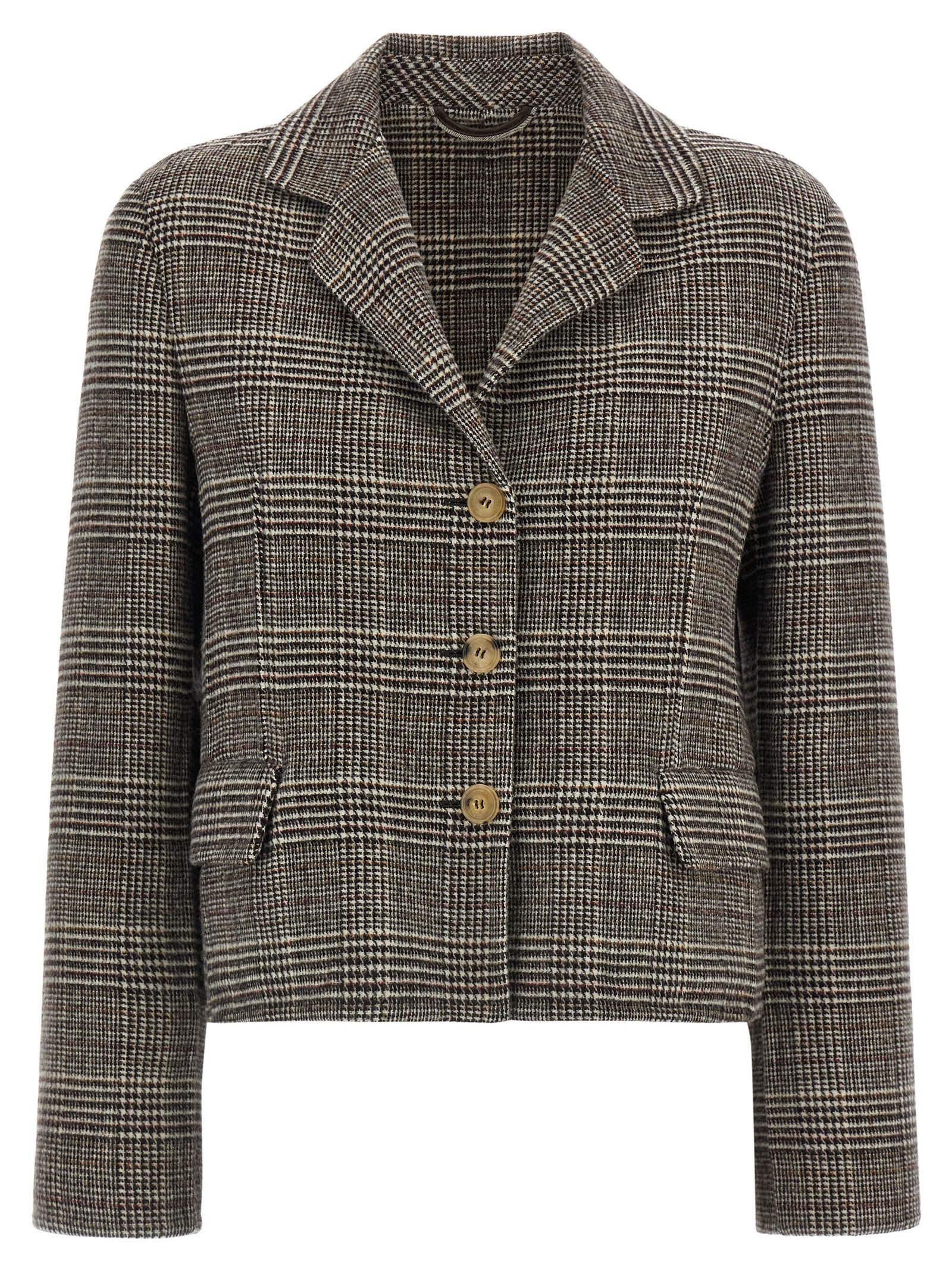 Ermanno Scervino Mehrfarbiger Blazer aus reiner Schurwolle