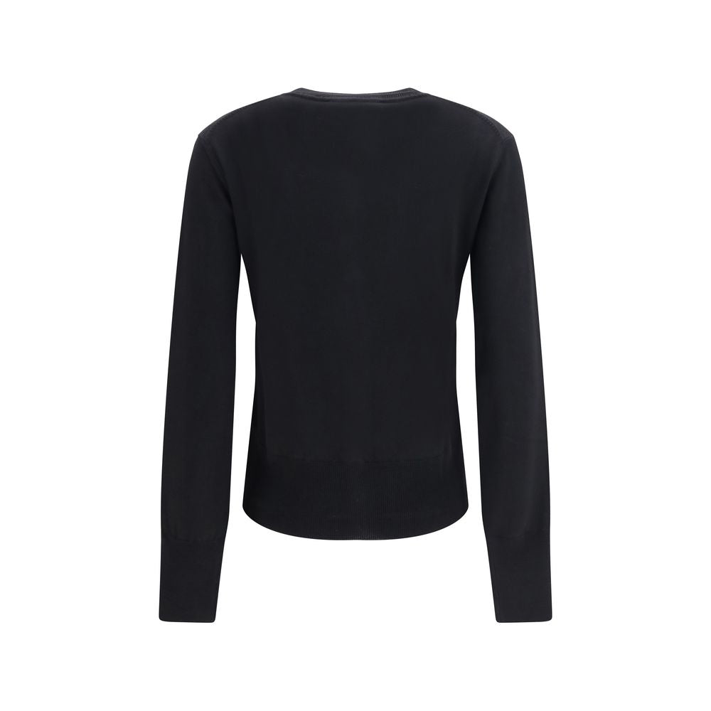 Vivienne Westwood Strickjacke aus schwarzer Wolle Oves Aries