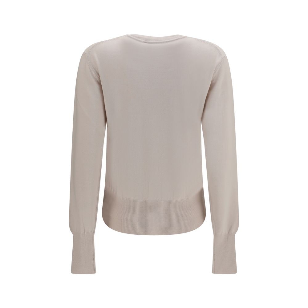 Vivienne Westwood Beige Woll Cardigan Oves Aries