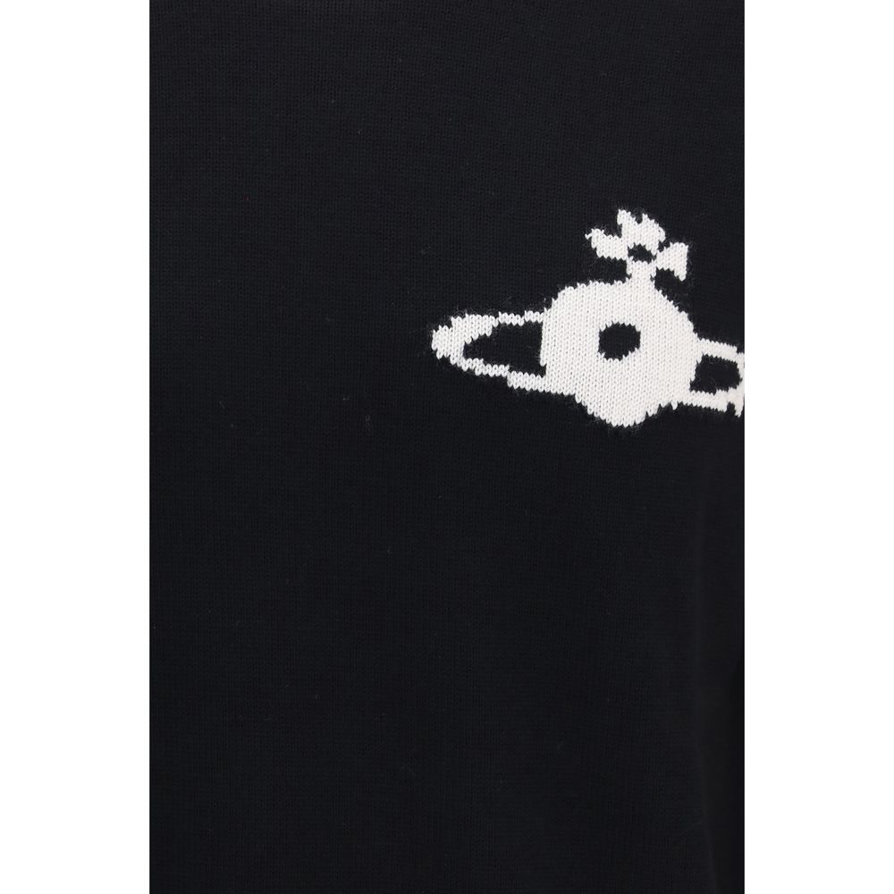 Vivienne Westwood Pullover aus Wolle Oves Aries in Schwarz