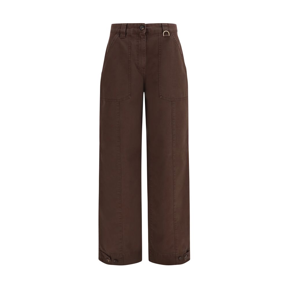 Golden Goose Braune Cargohose aus Baumwolle
