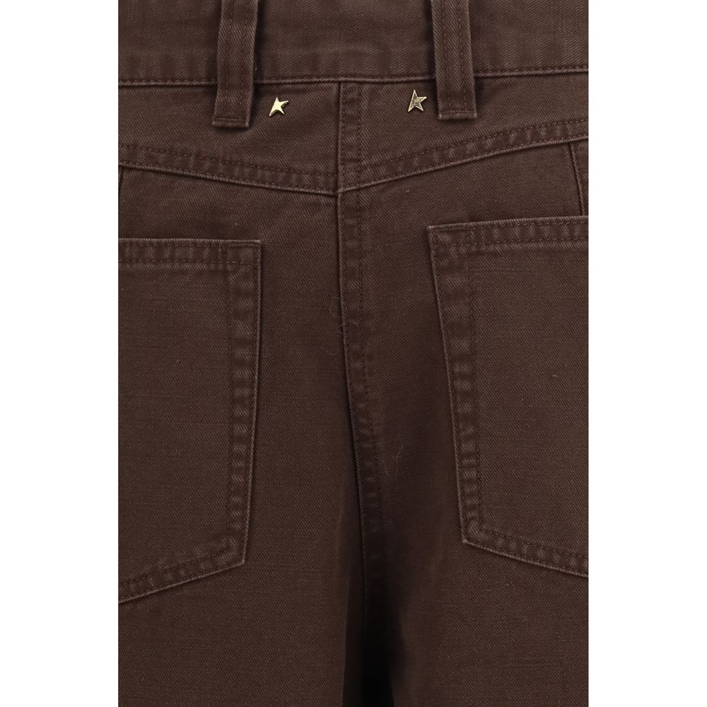 Golden Goose Braune Cargohose aus Baumwolle