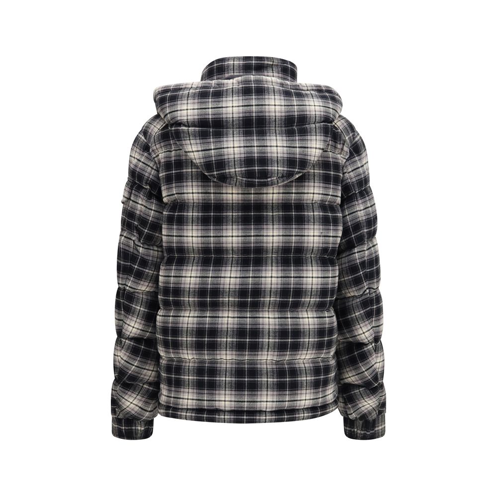 Moncler Schwarze Baumwoll-Shell-Jacke