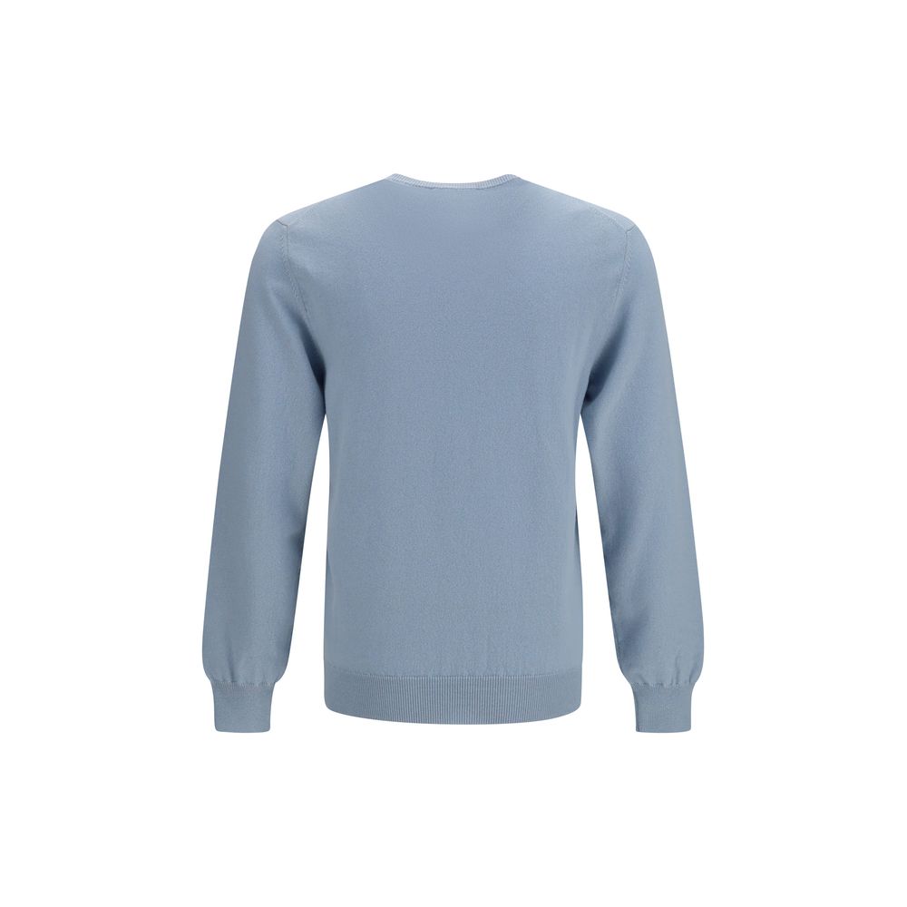Piacenza Cashmere Blauer Kaschmirpullover