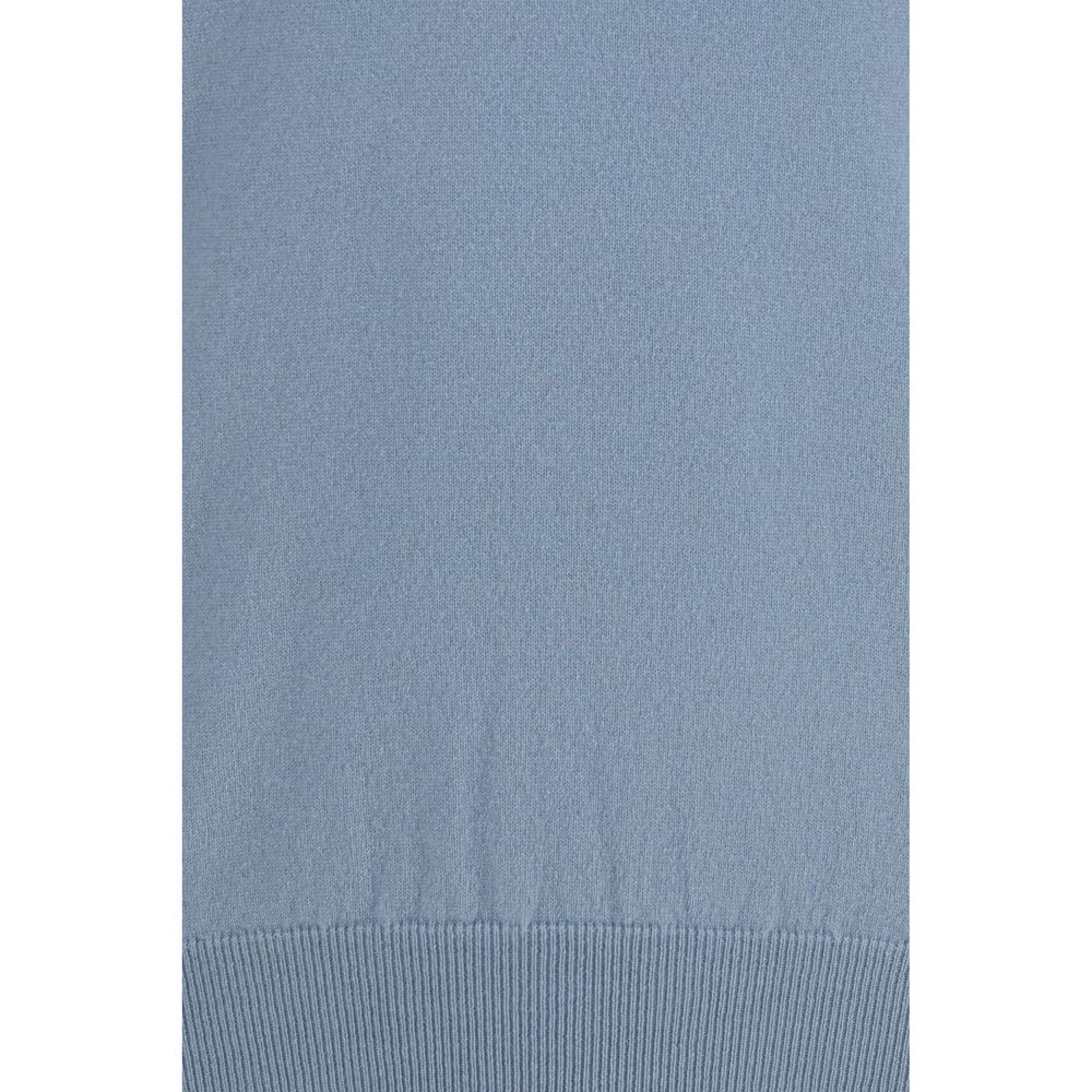 Piacenza Cashmere Blauer Kaschmirpullover