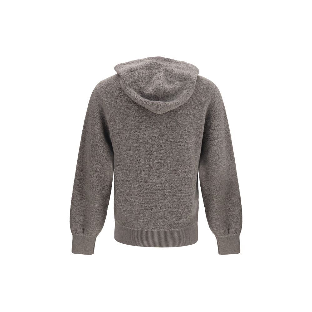 Piacenza Cashmere Grauer Oves Aries Wollpullover