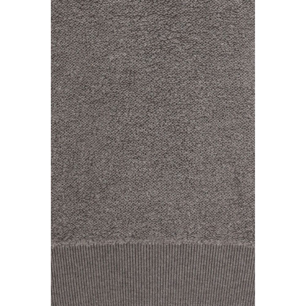 Piacenza Cashmere Grauer Oves Aries Wollpullover