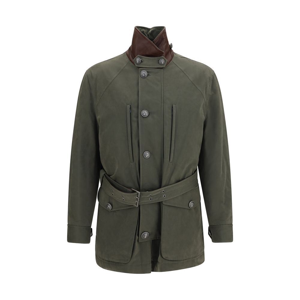 Brunello Cucinelli Baumwolljacke in Zweifarbenoptik
