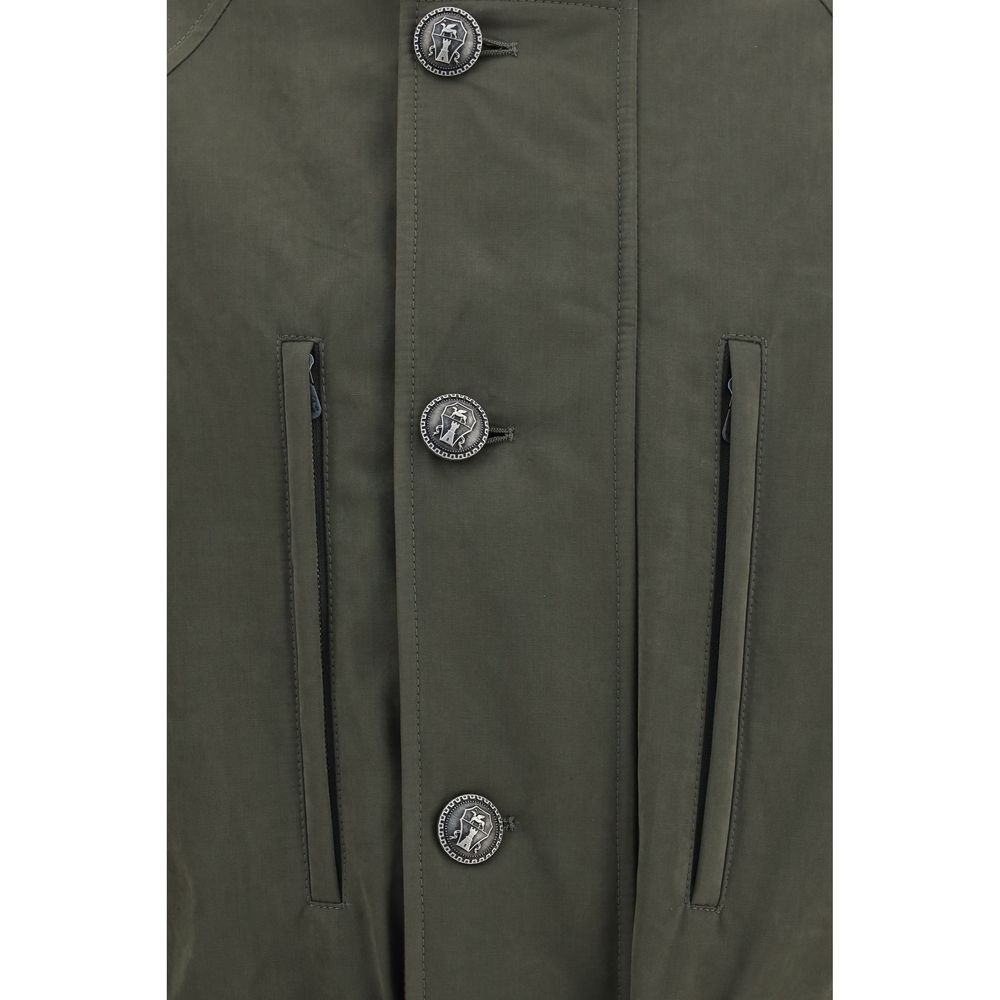 Brunello Cucinelli Baumwolljacke in Zweifarbenoptik