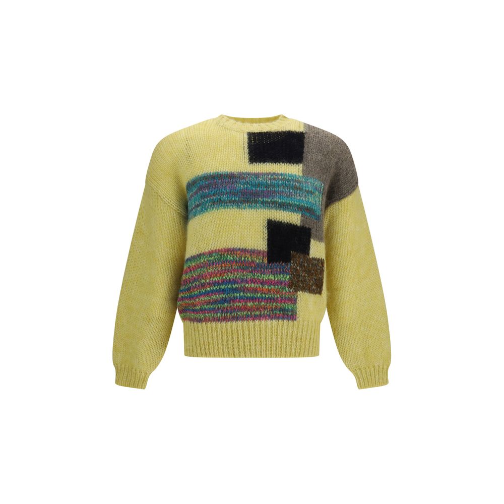 Magliano Mehrfarbiger Mohair-Pullover