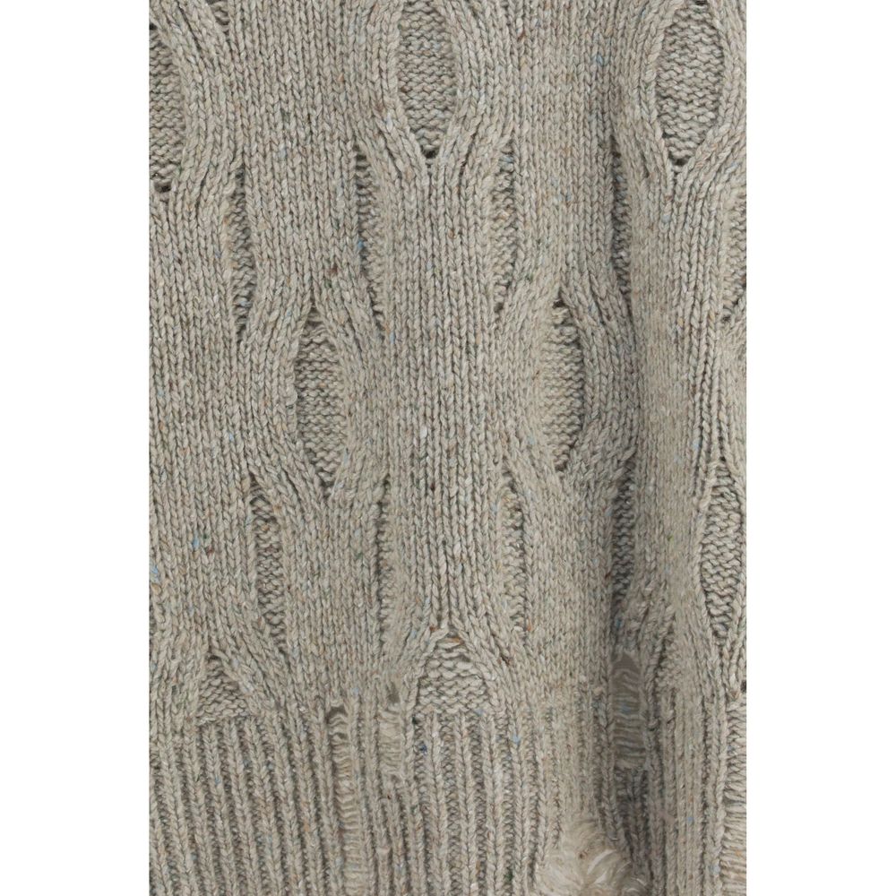 Represent Beige Wool Oves Aries Sweatshirt