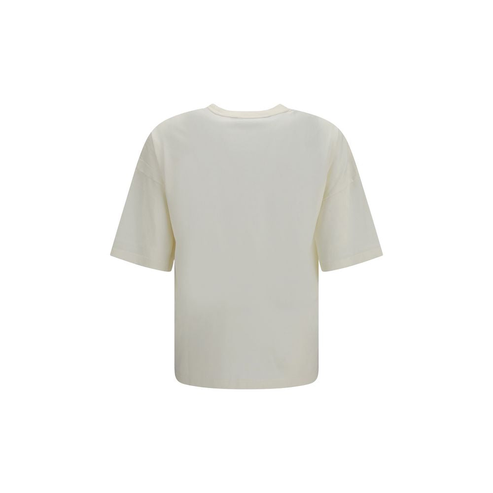 Palm Angels Weißes Baumwoll-T-Shirt