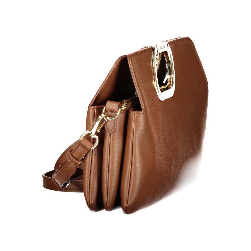 Twinset Braune Handtasche aus Polyethylen