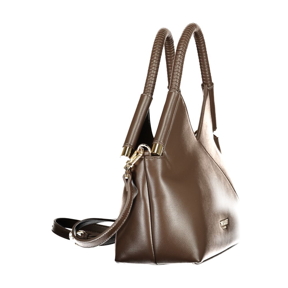 Twinset Braune Handtasche aus Polyethylen