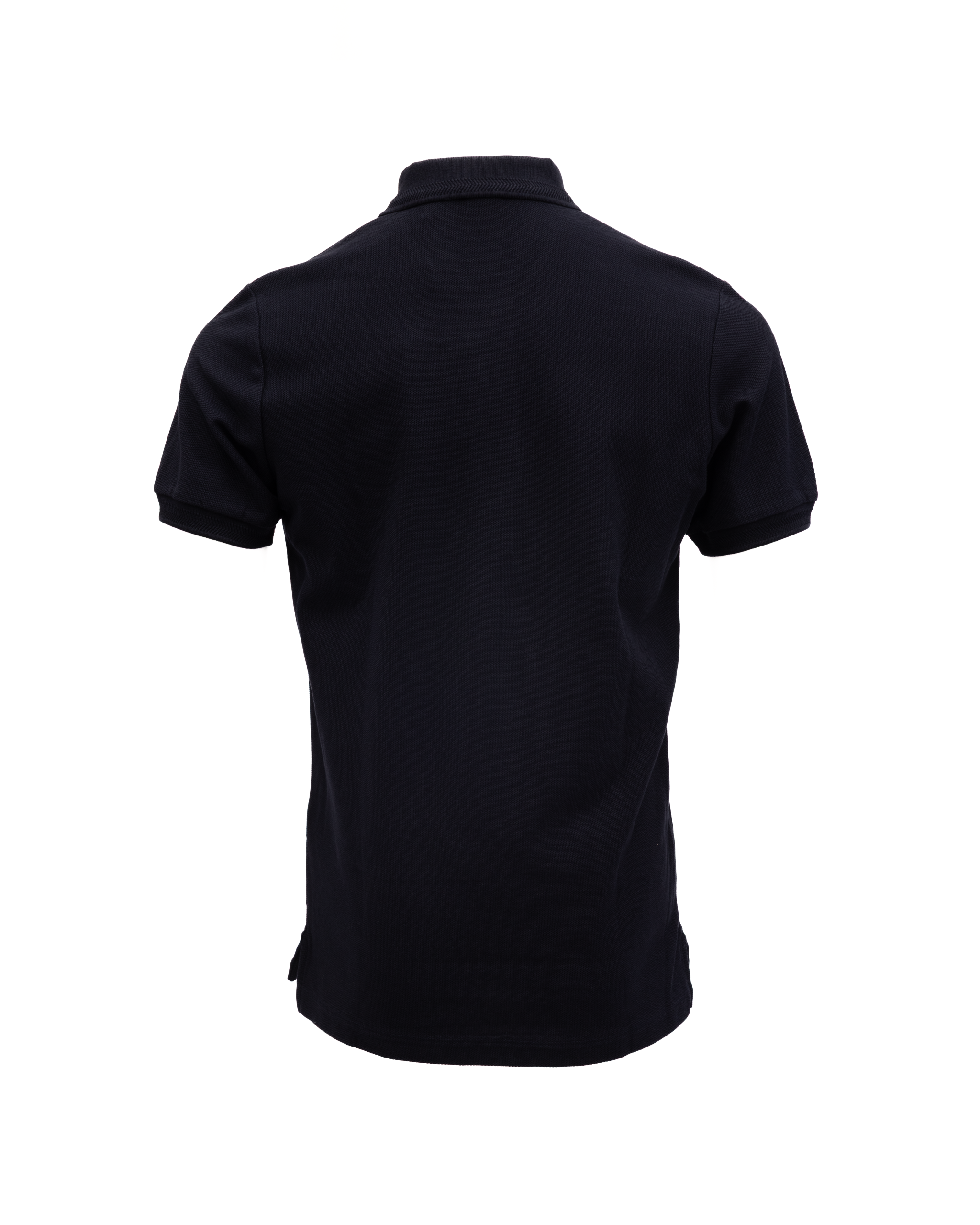 Burberry Polohemd aus Baumwolle in Anthrazitblau