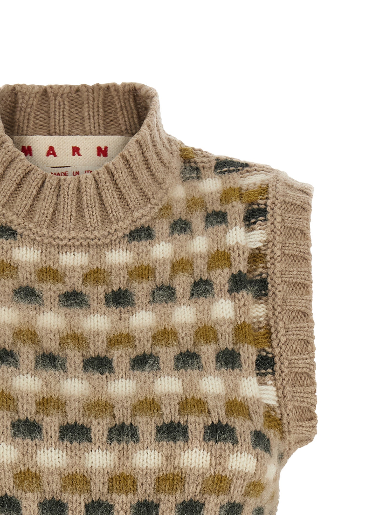 Marni Beige Woll-Weste