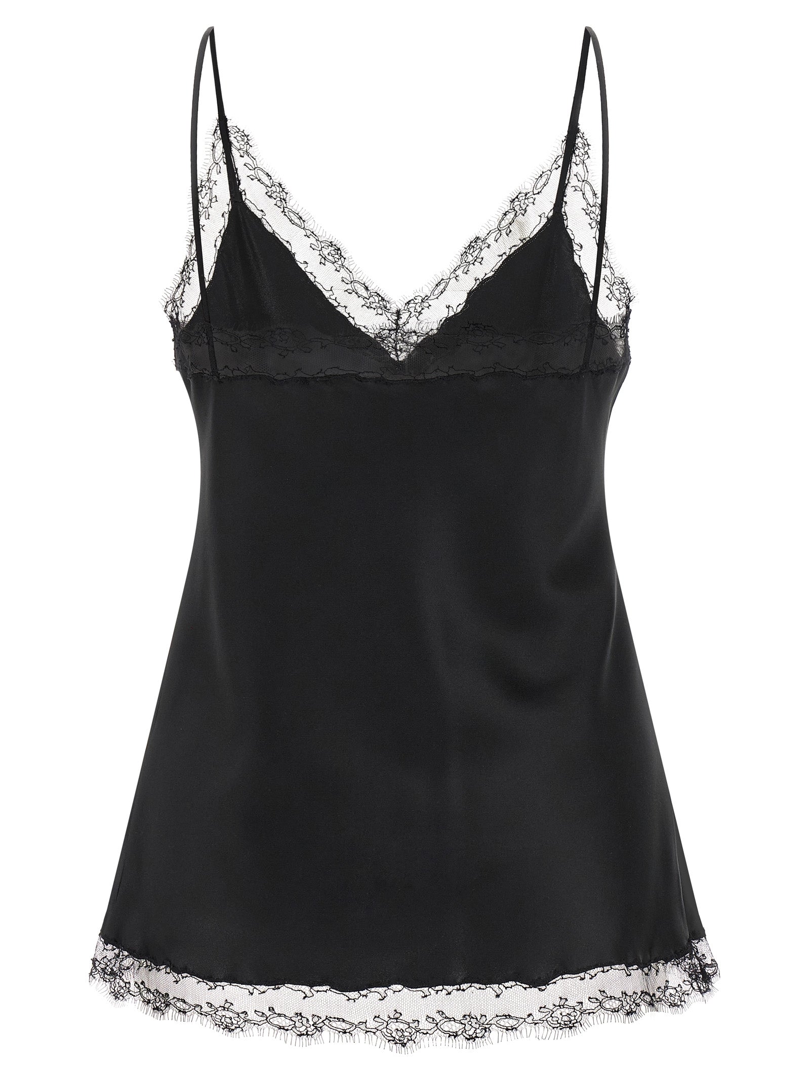 Ermanno Scervino Schwarzes Seiden-Dessous