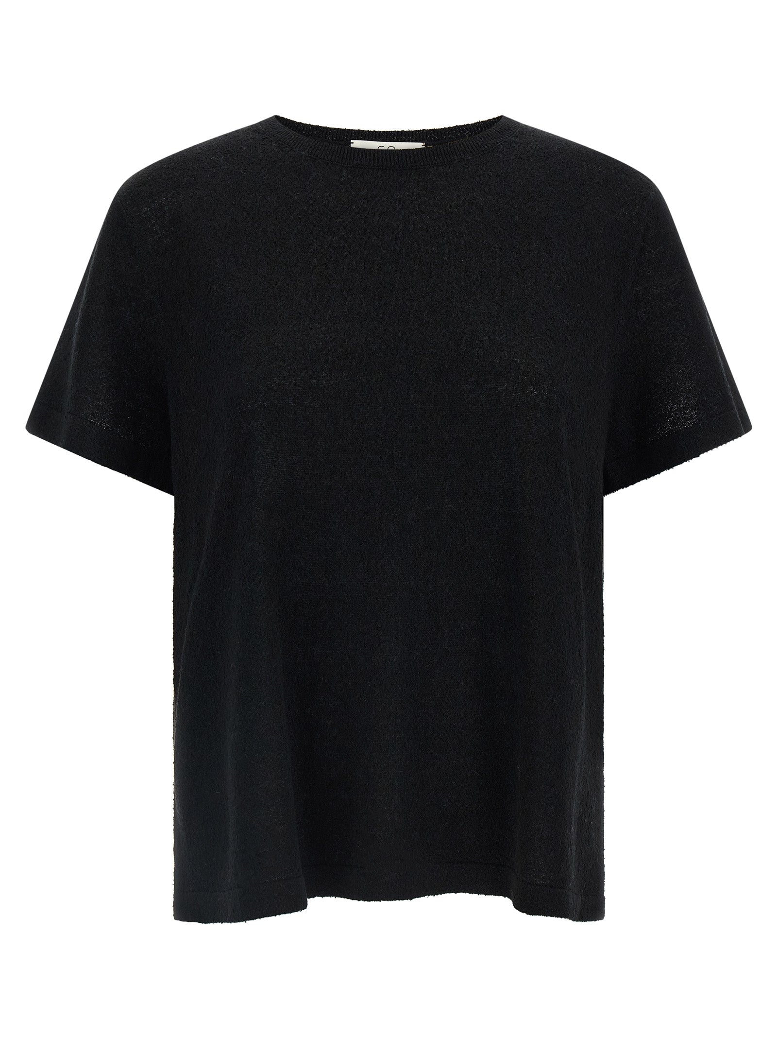 CO Schwarze Seidenbluse