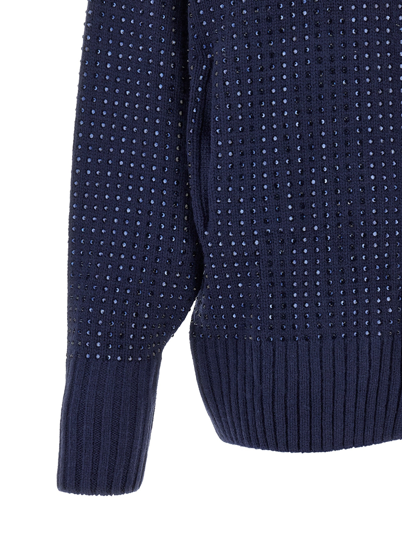 PINKO Blauer Wollcardigan