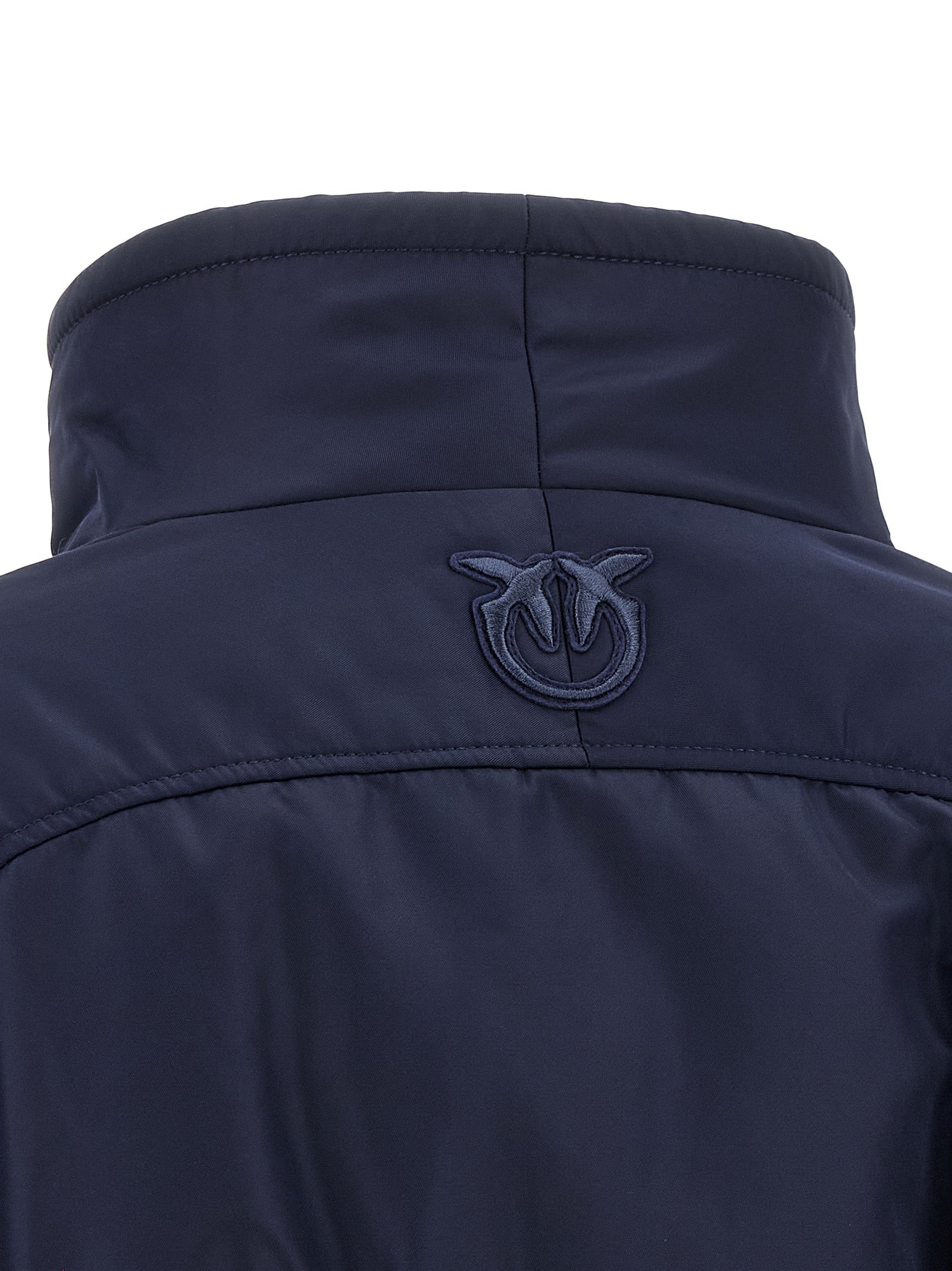 PINKO Blauer Bomber aus Polyamid