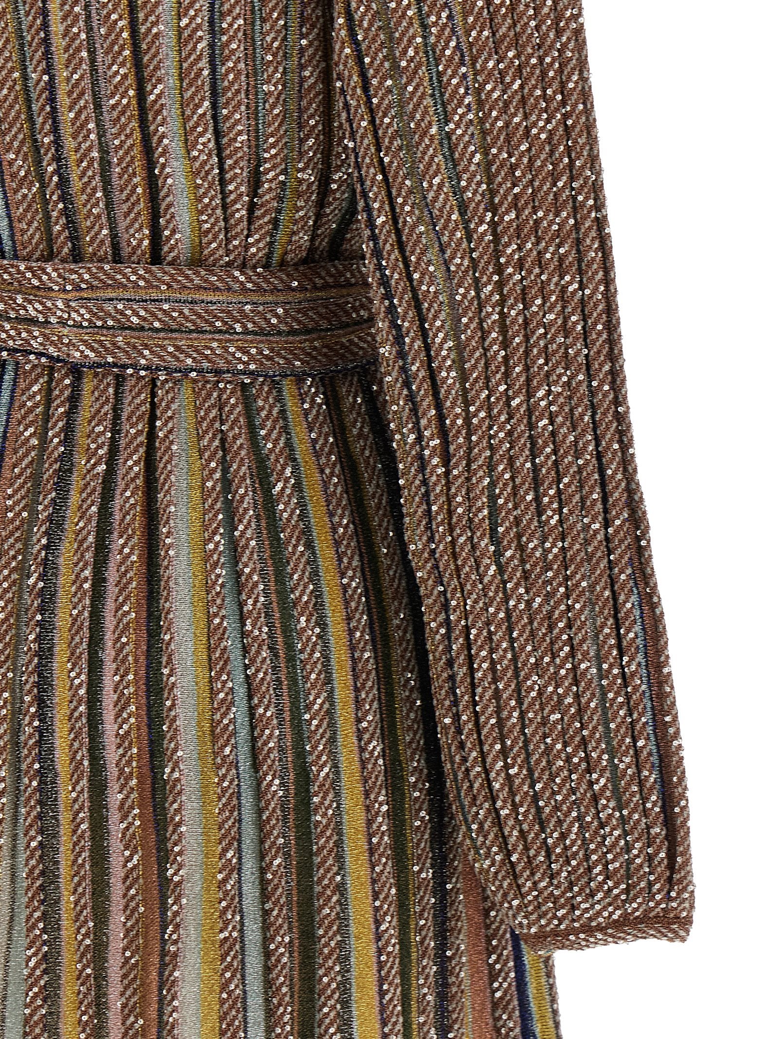 Missoni Kurzes Kleid aus Viskose in Multicolor