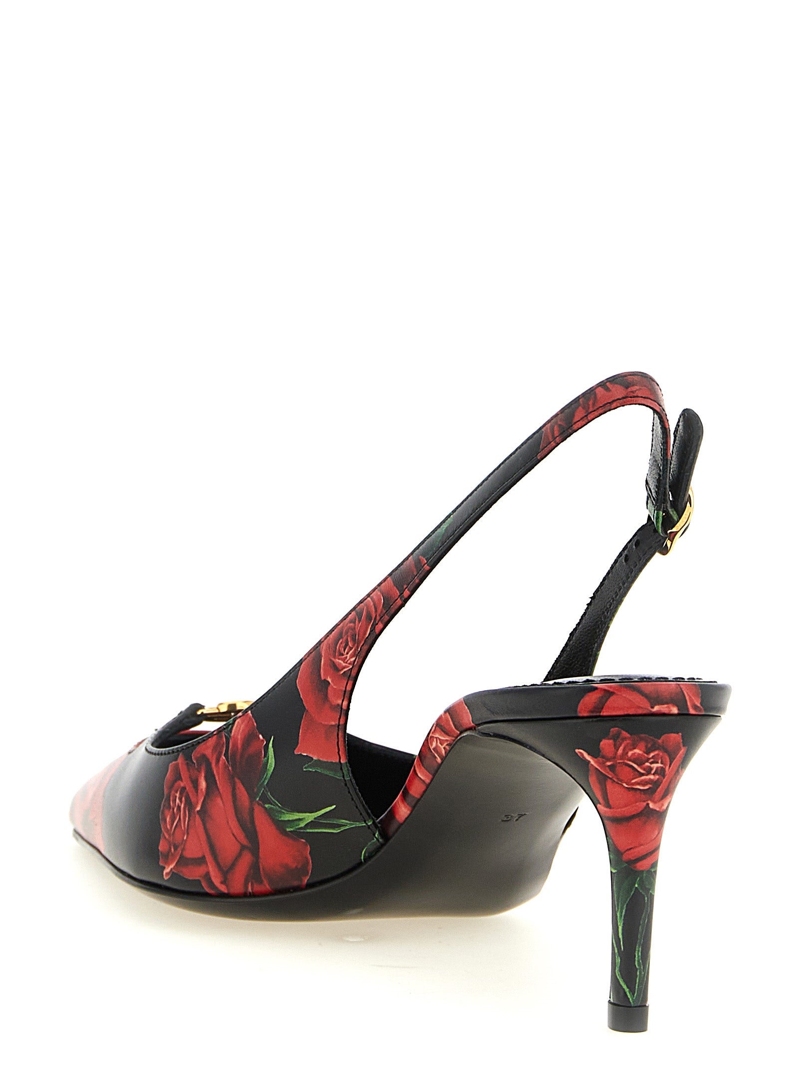 Dolce & Gabbana Midi-Pumps aus mehrfarbigem Kalbsleder