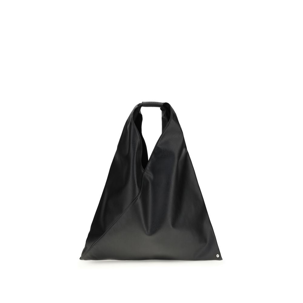 MM6 Schwarze Handtasche aus Polyethylen