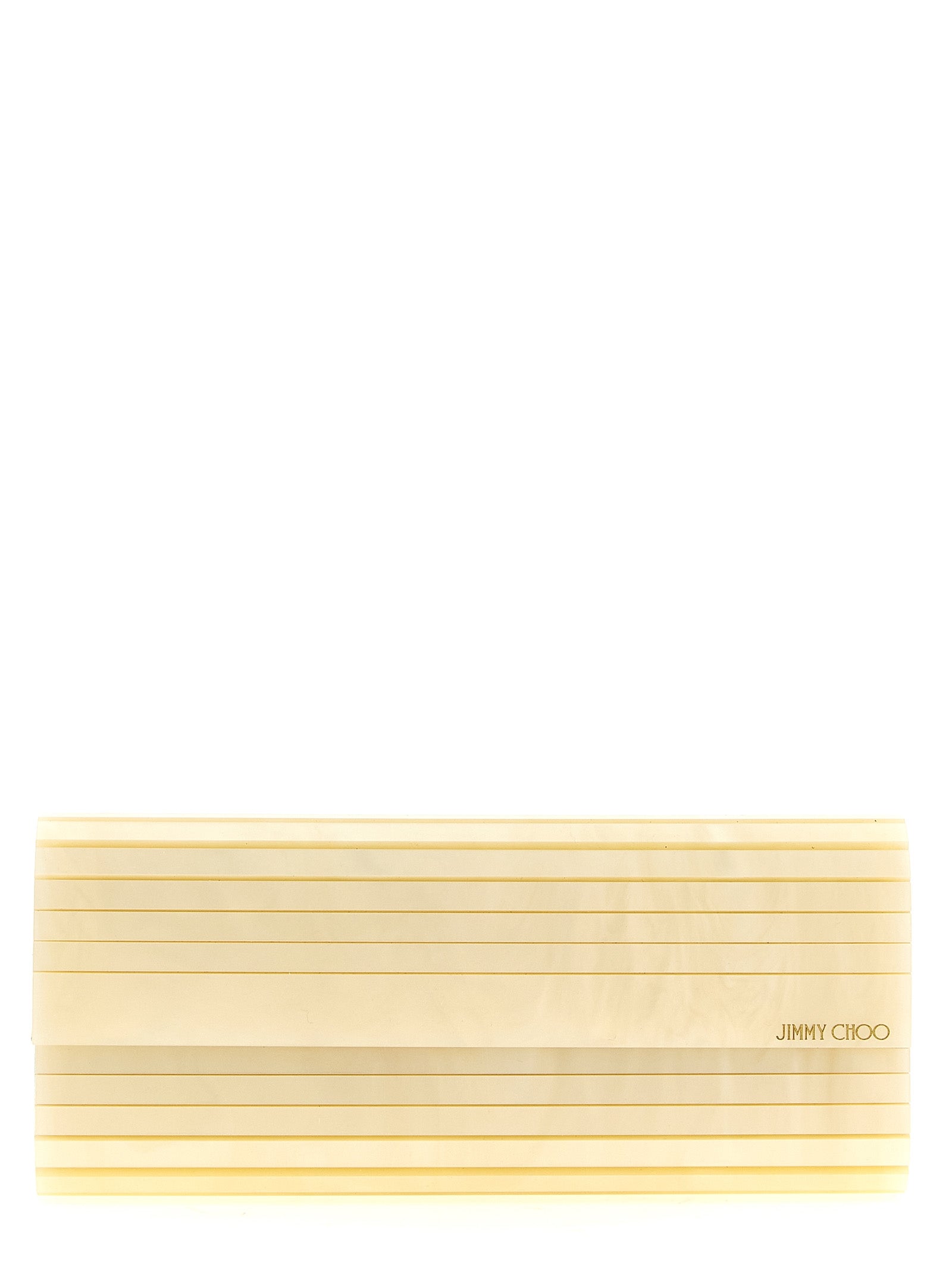 Jimmy Choo Goldene Viscose Clutch