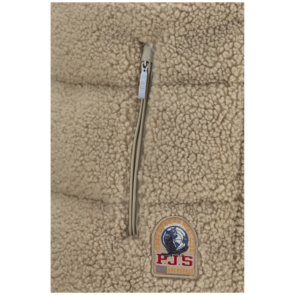 Parajumpers Beige Polyester Ärmellose Jacke