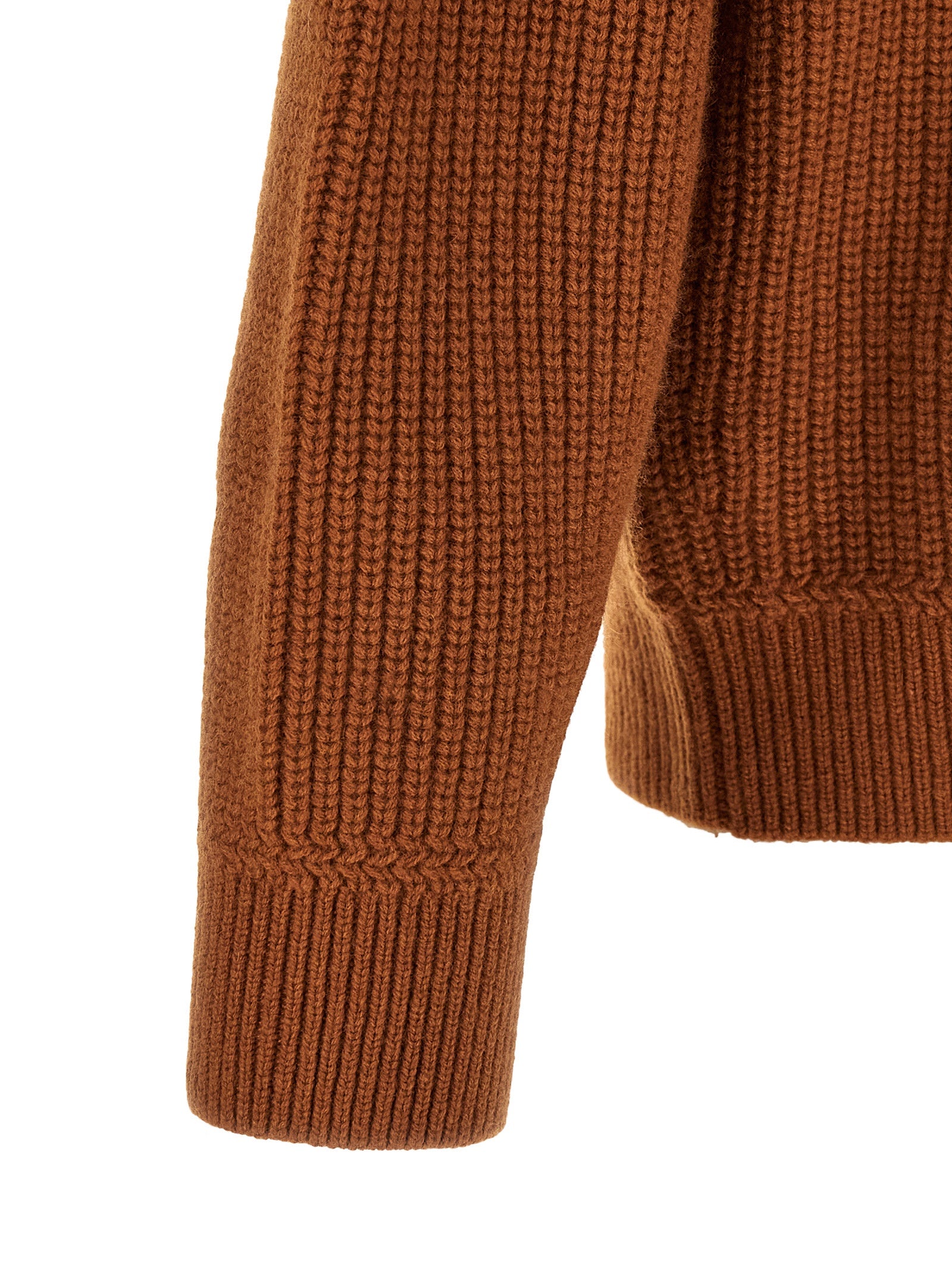 Isabel Marant Brauner Cardigan aus Merinowolle
