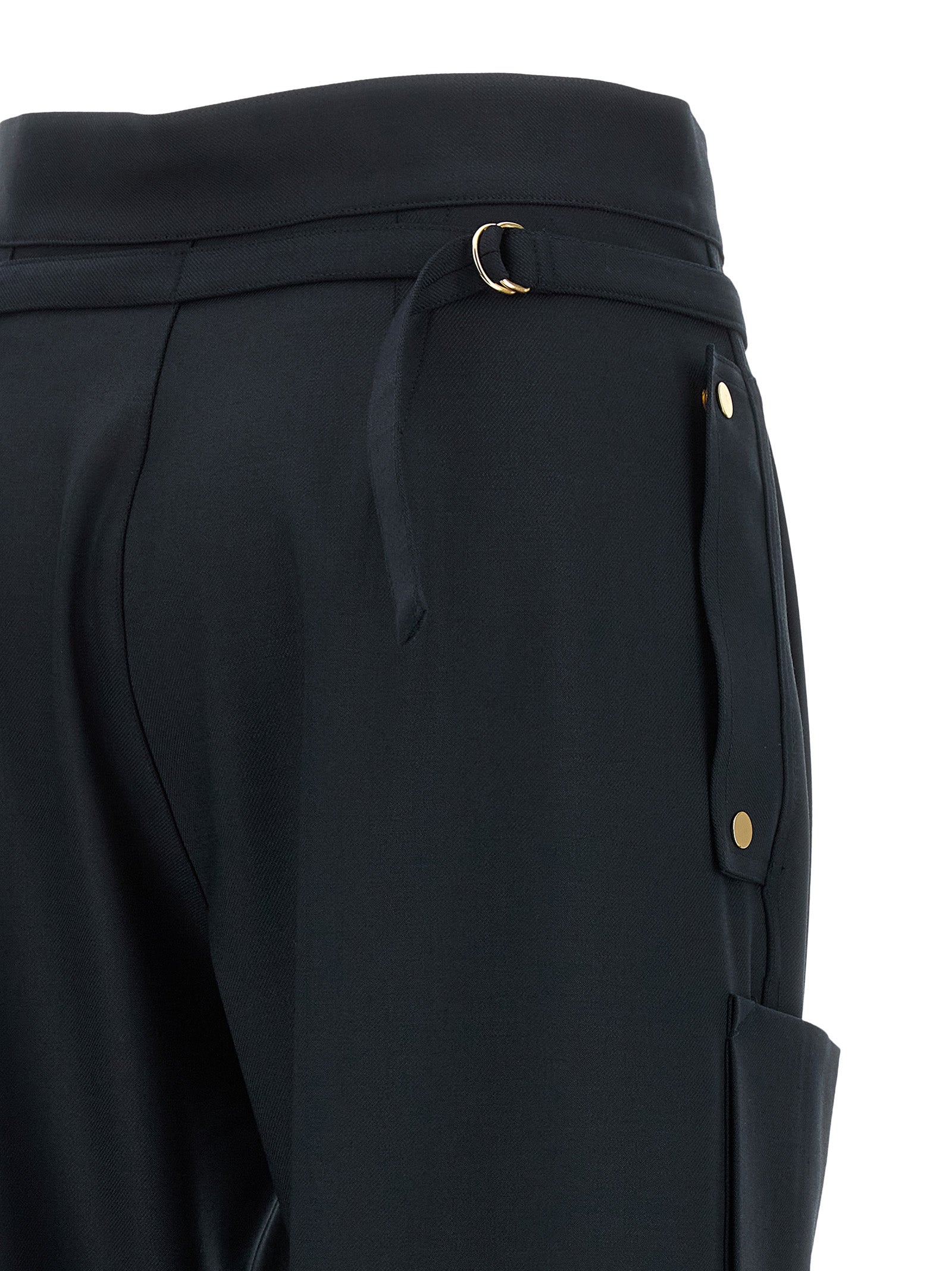 Darkpark Blaue Cargohose aus Polyester