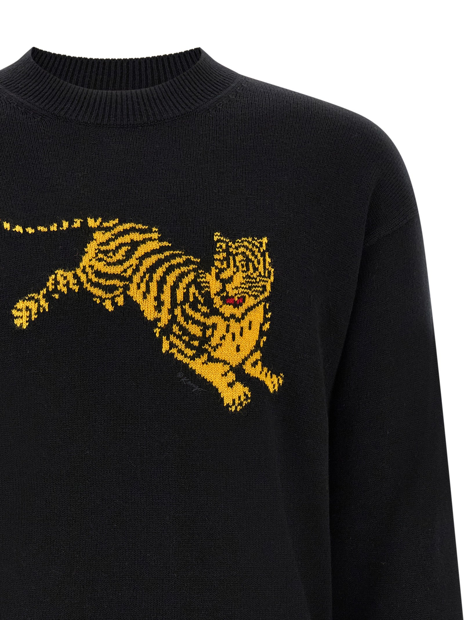 Kenzo Schwarzer Baumwoll-Sweatshirt