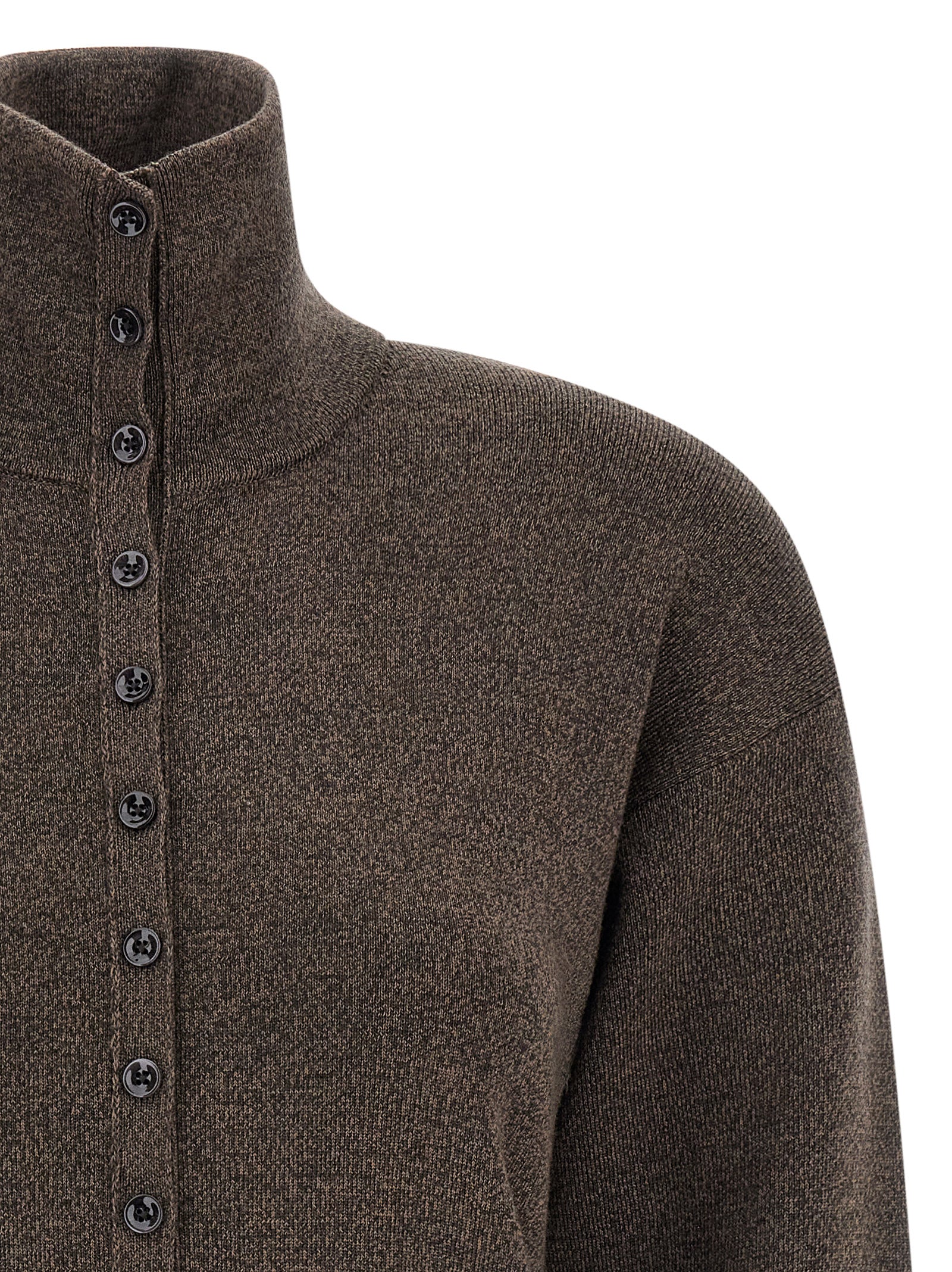 Lemaire Brauner Wollcardigan